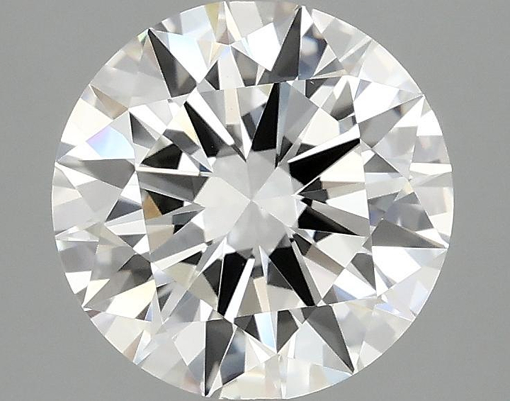 2.43 Carat Round Shaped Excellent Cut VVS2 IGI Certified Lab Grown Diamond