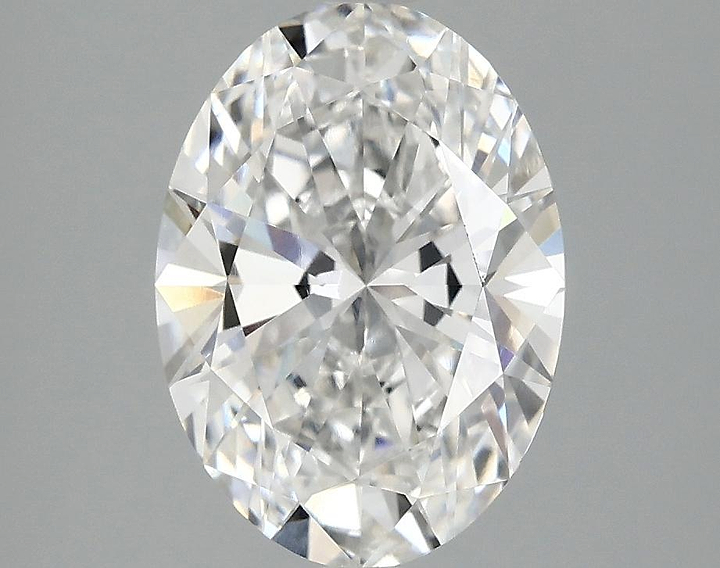 2.5 Carat Oval Shaped Ideal Cut VVS2 IGI Certified Lab Grown Diamond