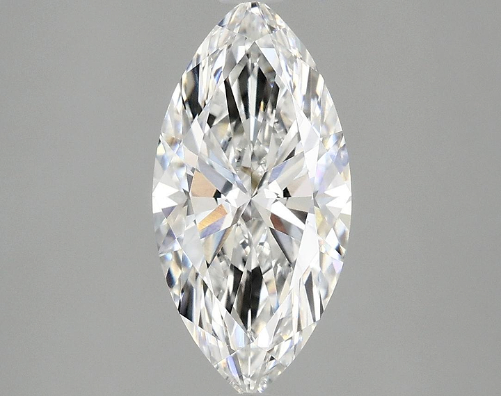 1.98 Carat Marquise Shaped Ideal Cut VVS2 IGI Certified Lab Grown Diamond