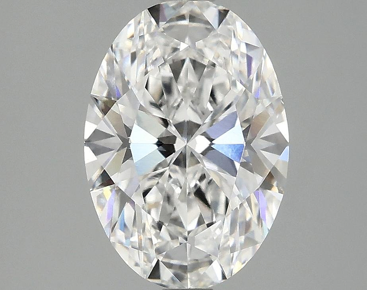 2.5 Carat Oval Shaped Ideal Cut VS1 IGI Certified Lab Grown Diamond