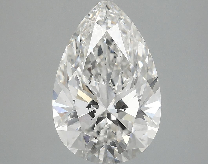 3.09 Carat Pear Shaped Excellent Cut VS2 IGI Certified Lab Grown Diamond
