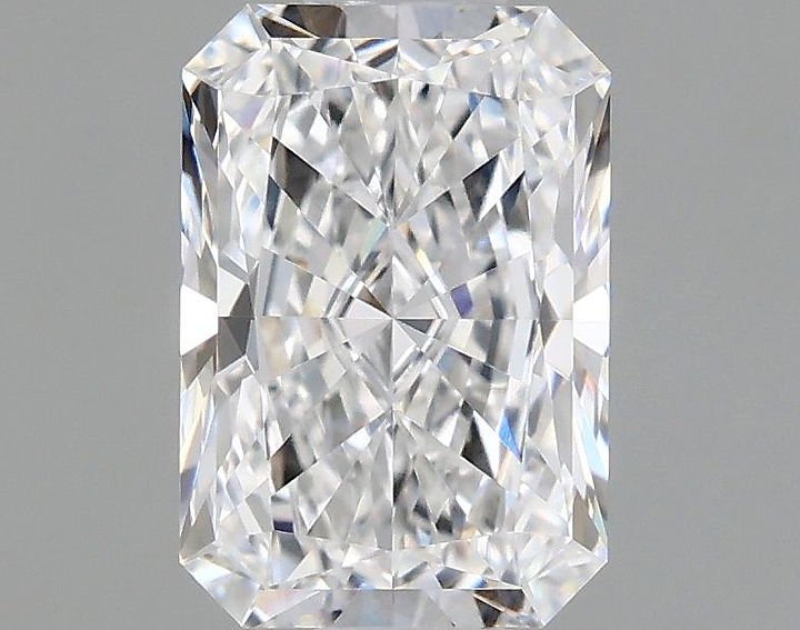 0.98 Carat Radiant Shaped Ideal Cut VVS2 IGI Certified Lab Grown Diamond