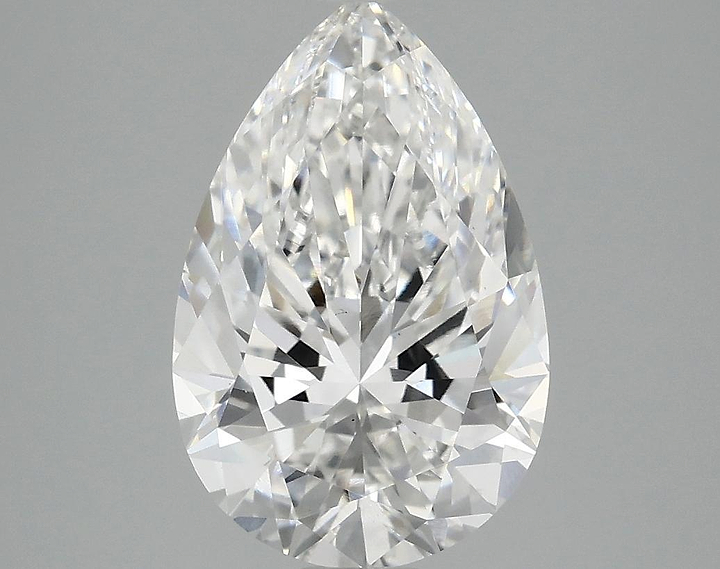 3.1 Carat Pear Shaped Excellent Cut VS1 IGI Certified Lab Grown Diamond