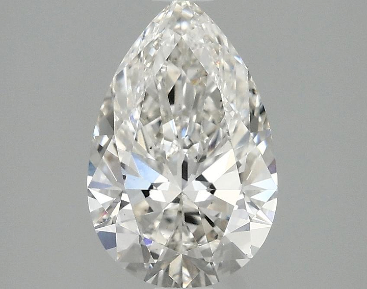 1.58 Carat Pear Shaped Ideal Cut VS1 IGI Certified Lab Grown Diamond