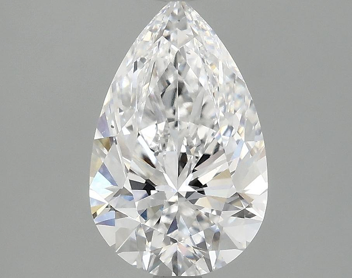 1.99 Carat Pear Shaped Ideal Cut VS1 IGI Certified Lab Grown Diamond