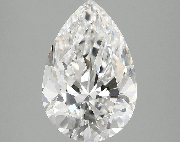 3.04 Carat Pear Shaped Excellent Cut VS1 IGI Certified Lab Grown Diamond