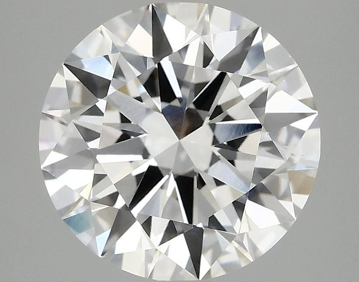 2.97 Carat Round Shaped Excellent Cut VVS2 IGI Certified Lab Grown Diamond