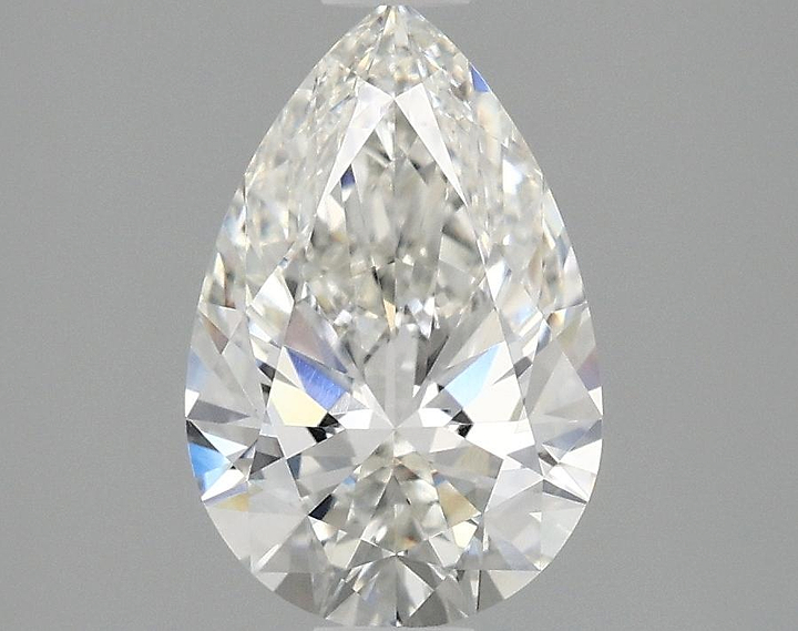 1.59 Carat Pear Shaped Excellent Cut VVS2 IGI Certified Lab Grown Diamond