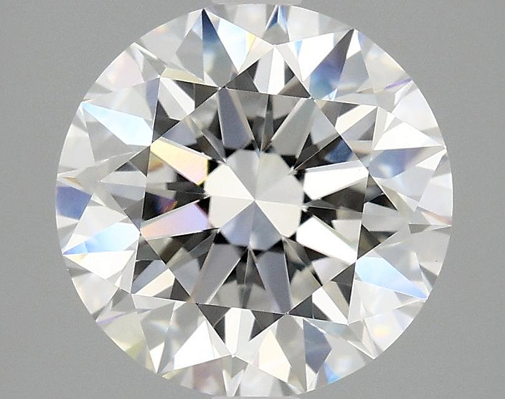 3.05 Carat Round Shaped Excellent Cut VVS2 IGI Certified Lab Grown Diamond