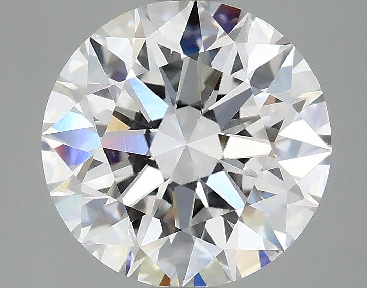2.57 Carat Round Shaped Ideal Cut VVS2 IGI Certified Lab Grown Diamond