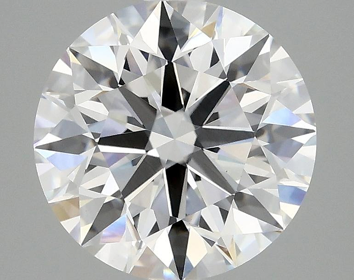 3.1 Carat Round Shaped Excellent Cut VVS2 IGI Certified Lab Grown Diamond