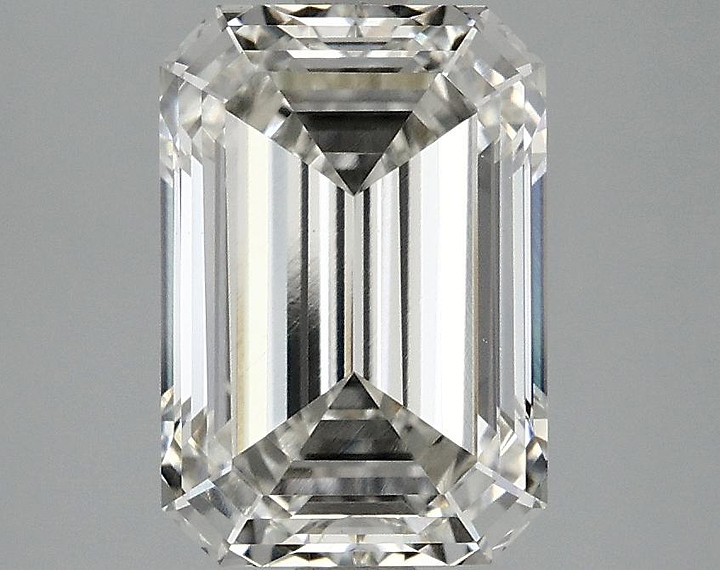 3.1 Carat Emerald Shaped Ideal Cut VS1 IGI Certified Lab Grown Diamond