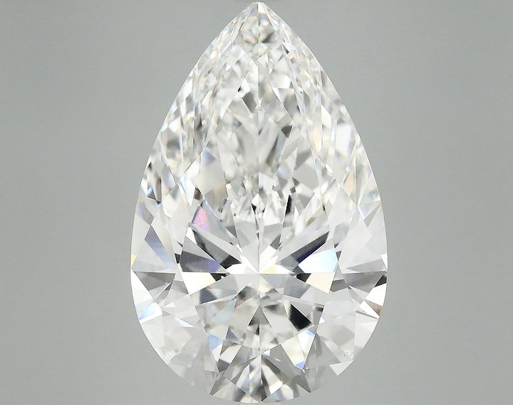 10.09 Carat Pear Shaped Ideal Cut VVS2 IGI Certified Lab Grown Diamond