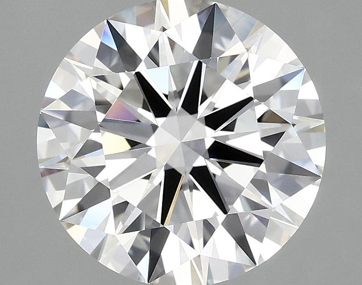 3.07 Carat Round Shaped Ideal Cut VVS2 IGI Certified Lab Grown Diamond