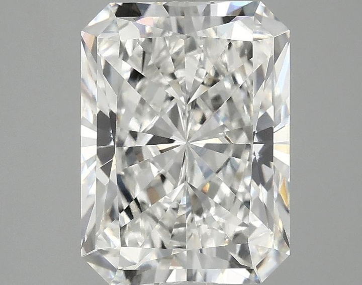 3.01 Carat Radiant Shaped Excellent Cut VVS2 IGI Certified Lab Grown Diamond