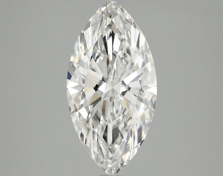 2.42 Carat Marquise Shaped Ideal Cut VS1 IGI Certified Lab Grown Diamond