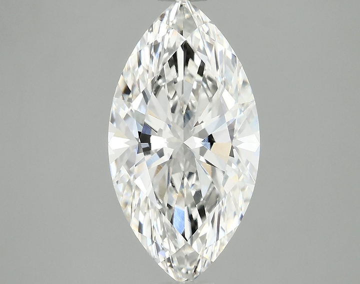 2.98 Carat Marquise Shaped Excellent Cut VVS2 IGI Certified Lab Grown Diamond