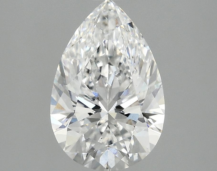 2.05 Carat Pear Shaped Excellent Cut VS1 IGI Certified Lab Grown Diamond