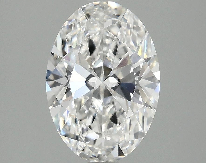 2.0 Carat Oval Shaped Ideal Cut VS1 IGI Certified Lab Grown Diamond