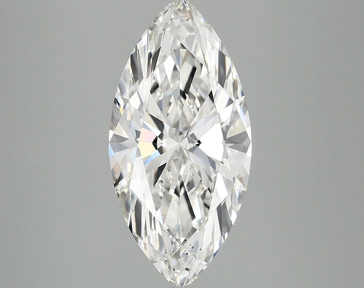 3.08 Carat Marquise Shaped Excellent Cut VS2 IGI Certified Lab Grown Diamond