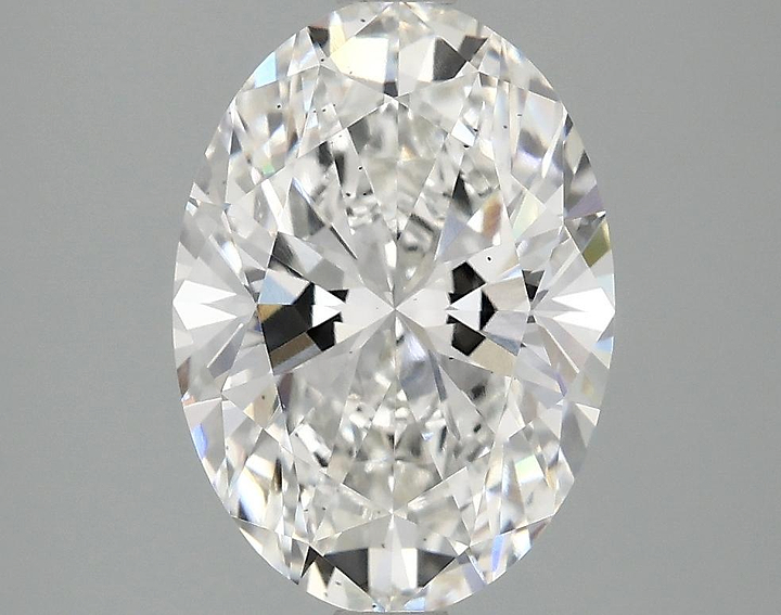 3.07 Carat Oval Shaped Ideal Cut SI1 IGI Certified Lab Grown Diamond