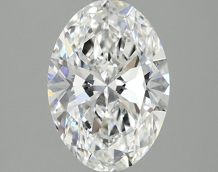 2.09 Carat Oval Shaped Ideal Cut VVS2 IGI Certified Lab Grown Diamond