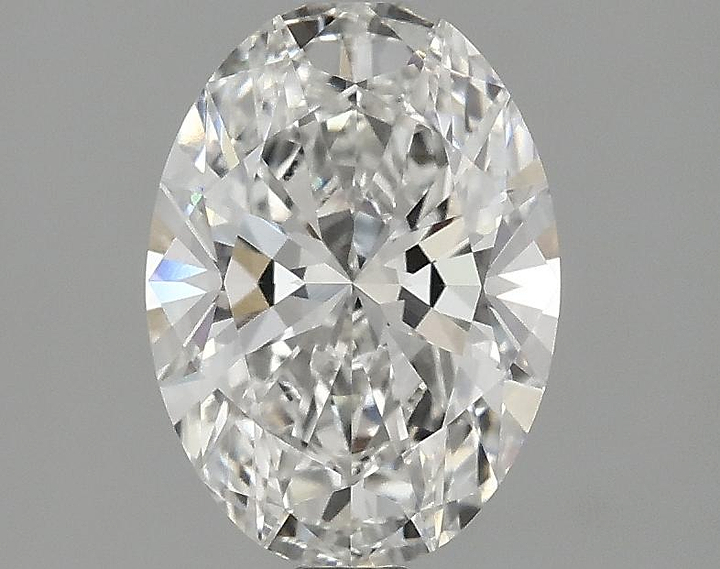 1.5 Carat Oval Shaped Ideal Cut VVS2 IGI Certified Lab Grown Diamond