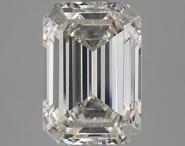 4.1 Carat Emerald Shaped Ideal Cut VS1 IGI Certified Lab Grown Diamond