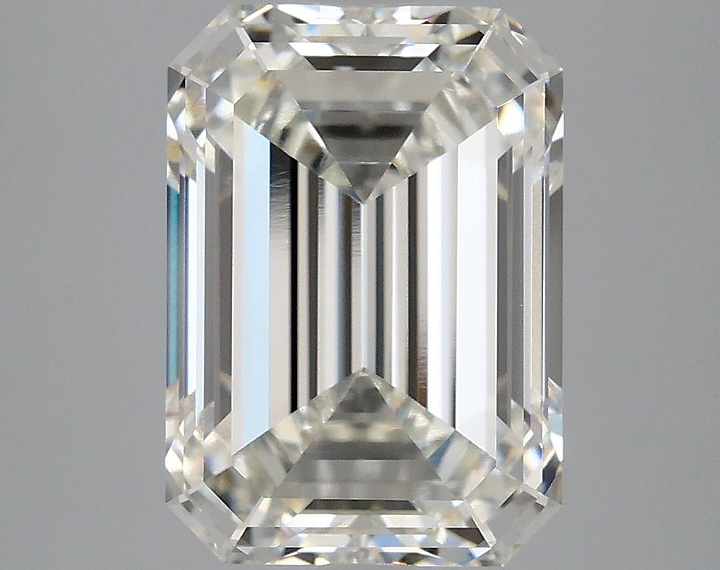 4.03 Carat Emerald Shaped Ideal Cut VVS2 IGI Certified Lab Grown Diamond