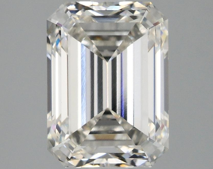 3.05 Carat Emerald Shaped Excellent Cut VVS2 IGI Certified Lab Grown Diamond