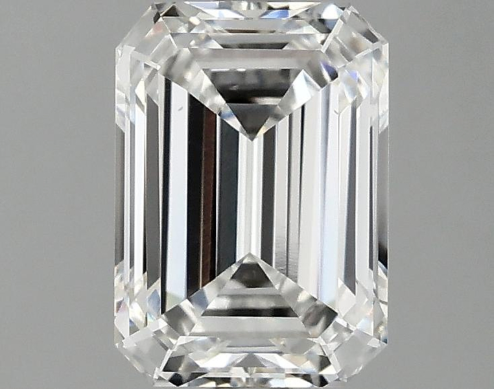 1.98 Carat Emerald Shaped Ideal Cut VS1 IGI Certified Lab Grown Diamond