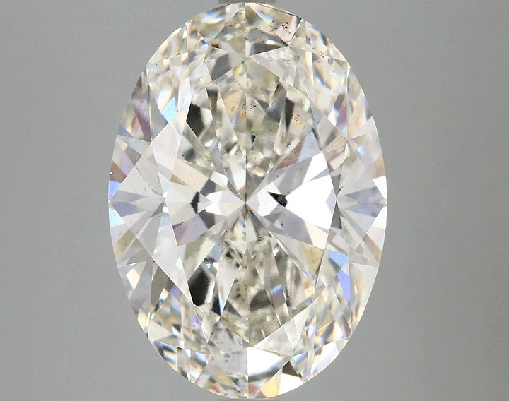 5.03 Carat Oval Shaped Ideal Cut SI1 IGI Certified Lab Grown Diamond