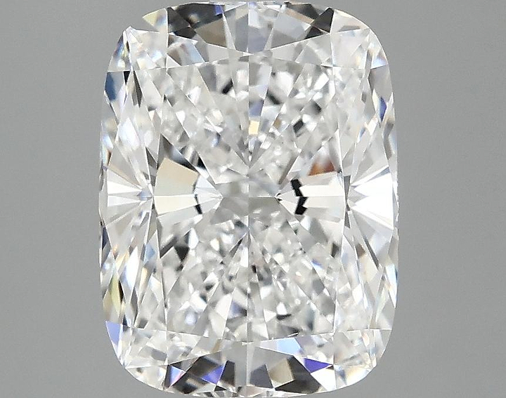 3.08 Carat Cushion Shaped Excellent Cut VVS2 IGI Certified Lab Grown Diamond