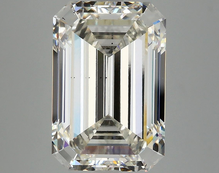 6.58 Carat Emerald Shaped Excellent Cut VS1 IGI Certified Lab Grown Diamond