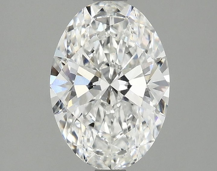 2.03 Carat Oval Shaped Ideal Cut VVS2 IGI Certified Lab Grown Diamond