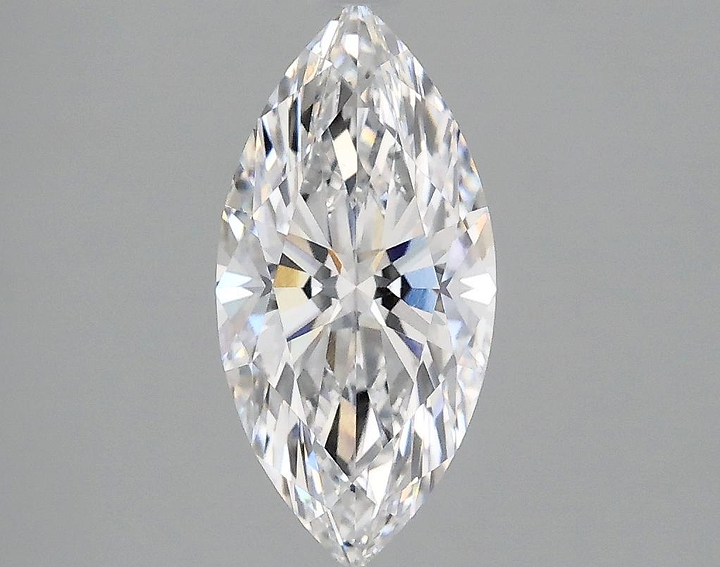 1.54 Carat Marquise Shaped Ideal Cut VVS2 IGI Certified Lab Grown Diamond