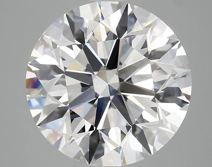 5.08 Carat Round Shaped Excellent Cut VVS2 IGI Certified Lab Grown Diamond