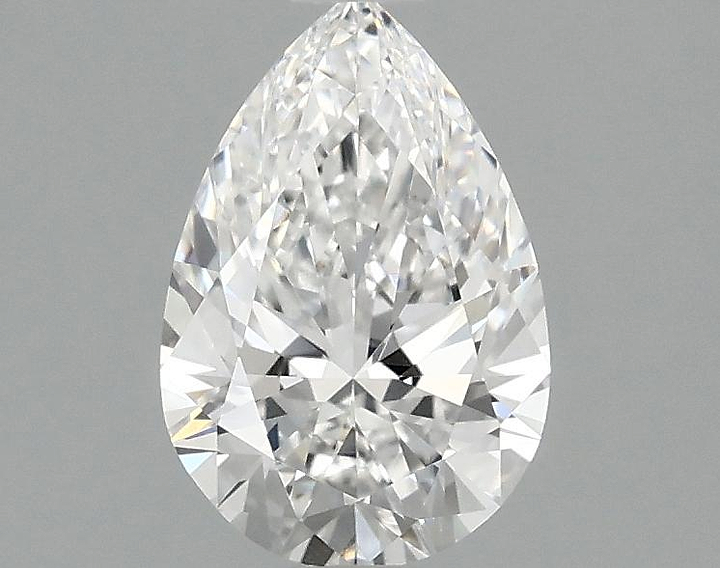 1.08 Carat Pear Shaped Excellent Cut VVS2 IGI Certified Lab Grown Diamond