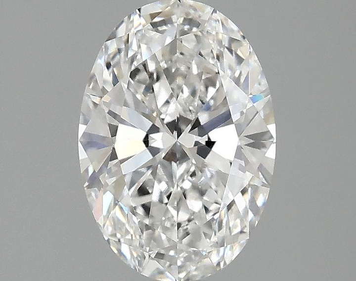 1.47 Carat Oval Shaped Ideal Cut VVS2 IGI Certified Lab Grown Diamond