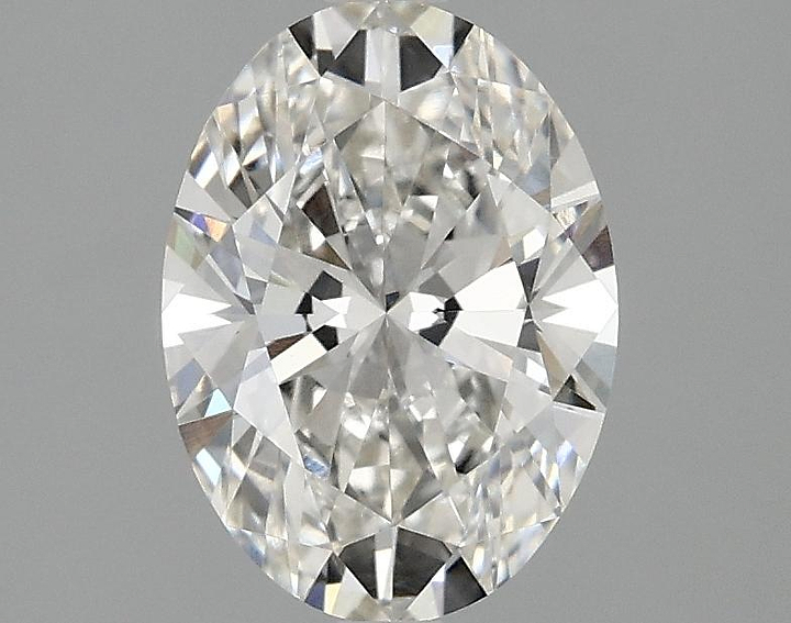 1.54 Carat Oval Shaped Excellent Cut VVS2 IGI Certified Lab Grown Diamond