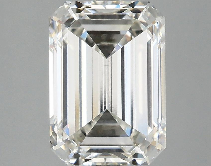 3.02 Carat Emerald Shaped Ideal Cut VS1 IGI Certified Lab Grown Diamond