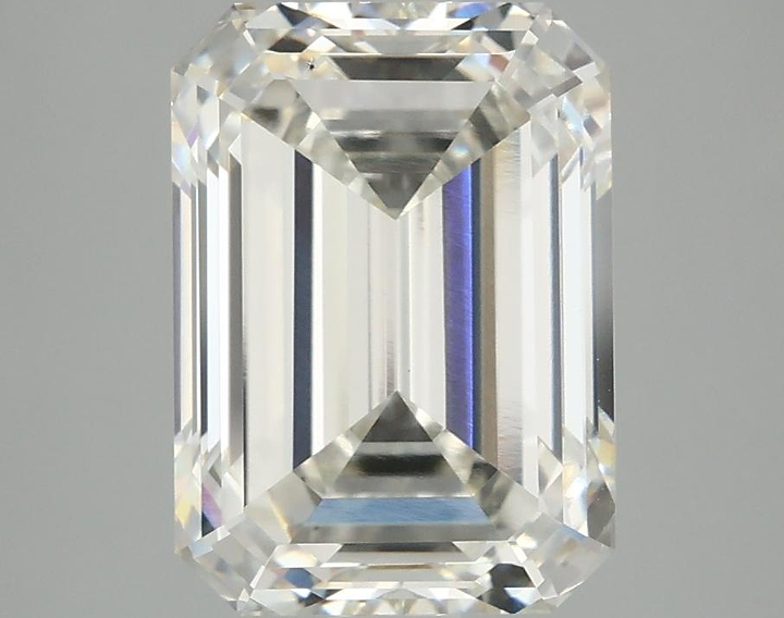 4.04 Carat Emerald Shaped Ideal Cut VS2 IGI Certified Lab Grown Diamond