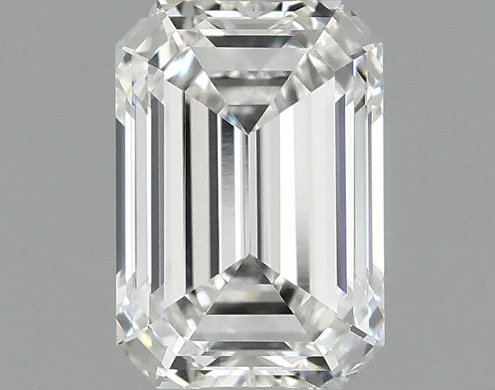 0.99 Carat Emerald Shaped Ideal Cut VVS2 IGI Certified Lab Grown Diamond