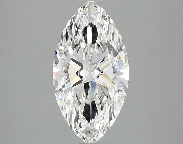 2.08 Carat Marquise Shaped Ideal Cut VS1 IGI Certified Lab Grown Diamond
