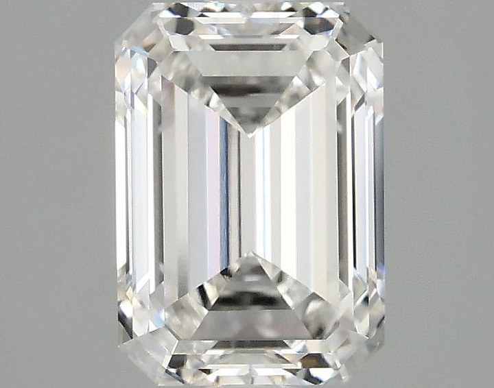 2.02 Carat Emerald Shaped Ideal Cut VVS2 IGI Certified Lab Grown Diamond