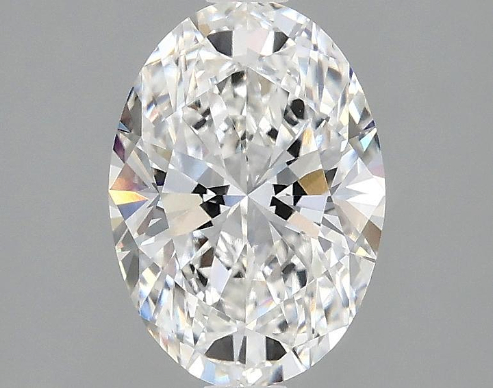 1.5 Carat Oval Shaped Ideal Cut VVS2 IGI Certified Lab Grown Diamond