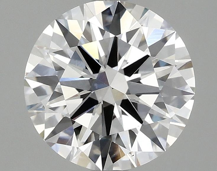 2.07 Carat Round Shaped Ideal Cut VS1 IGI Certified Lab Grown Diamond