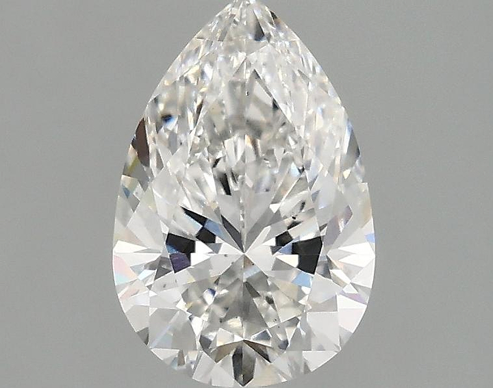 1.23 Carat Pear Shaped Excellent Cut VS2 IGI Certified Lab Grown Diamond
