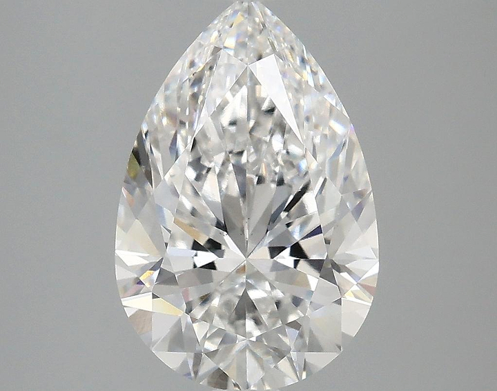 3.07 Carat Pear Shaped Excellent Cut VS1 IGI Certified Lab Grown Diamond