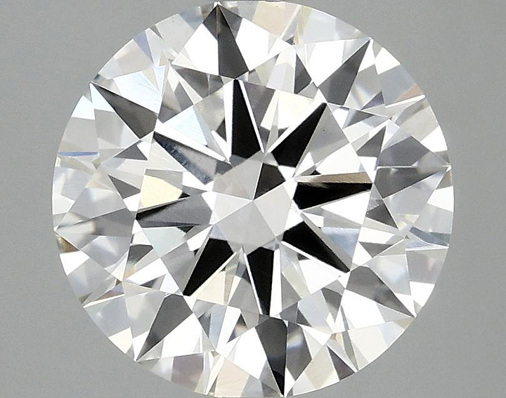 3.01 Carat Round Shaped Ideal Cut VVS2 IGI Certified Lab Grown Diamond